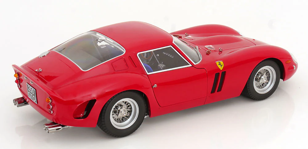KK Scale 1962 Ferrari 250 GTO Rosso Corsa (Ferrari Red) 1:12 - Image 4