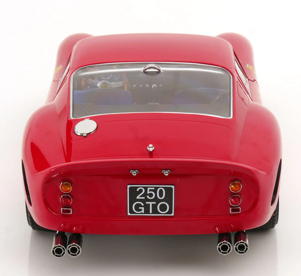 KK Scale 1962 Ferrari 250 GTO Rosso Corsa (Ferrari Red) 1:12 - Image 7