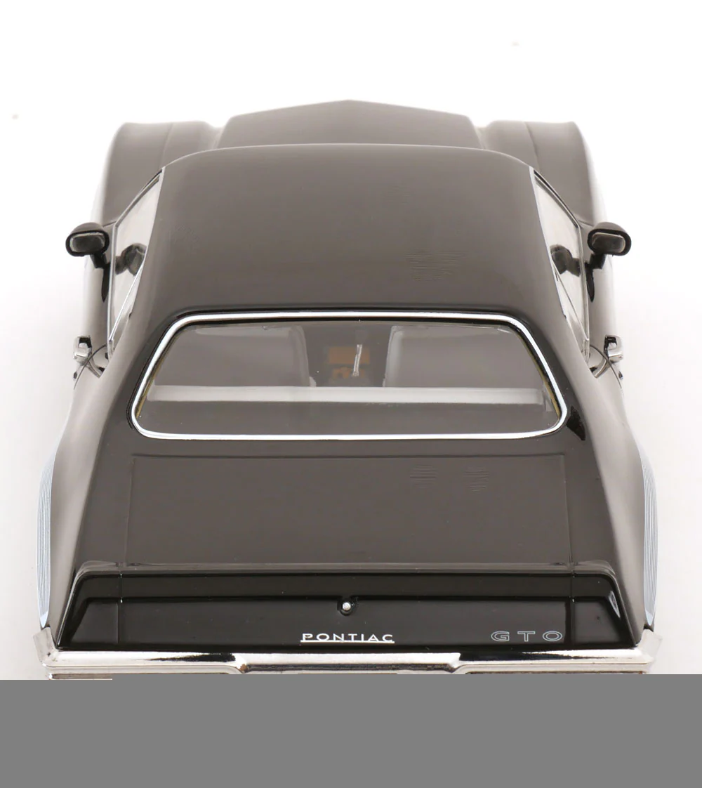 KK Scale 1972 Pontiac LeMans GTO Black 1:18 - Image 7