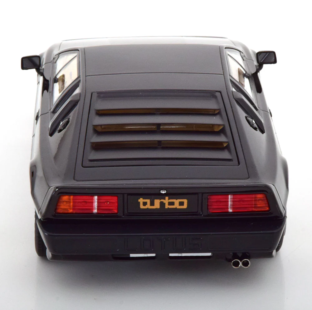 KK Scale 1981 Lotus Esprit Turbo Black w/ Gold Deco 1:18 - Image 5