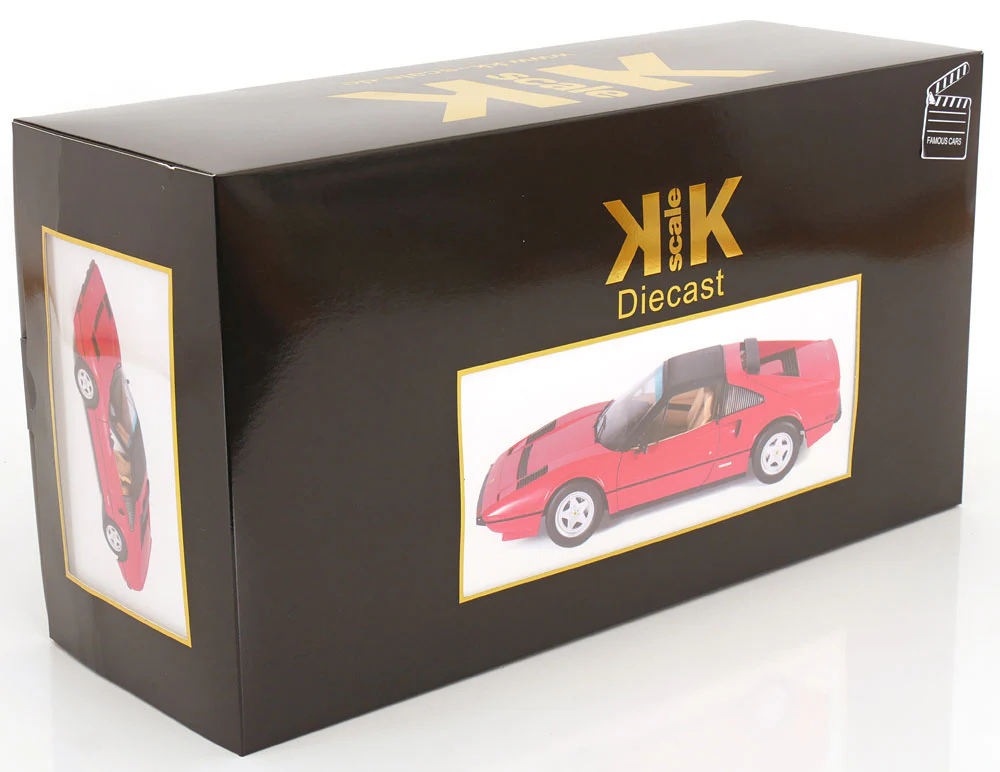 KK Scale 1982 Ferrari 308 GTS Quattrovalvole "Magnum P.I." Red 1:12 - Image 12