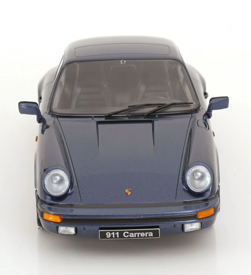 KK Scale 1983 Porsche 911 SC Coupe G Series Dark Blue Metallic 1:18 - Image 4