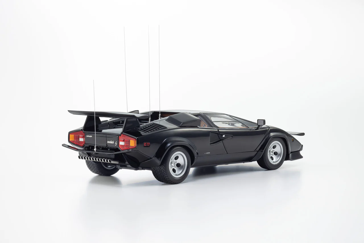 Kyosho Lamborghini Countach LP400 S "The Cannonball Run" Black 1:18 - Image 2