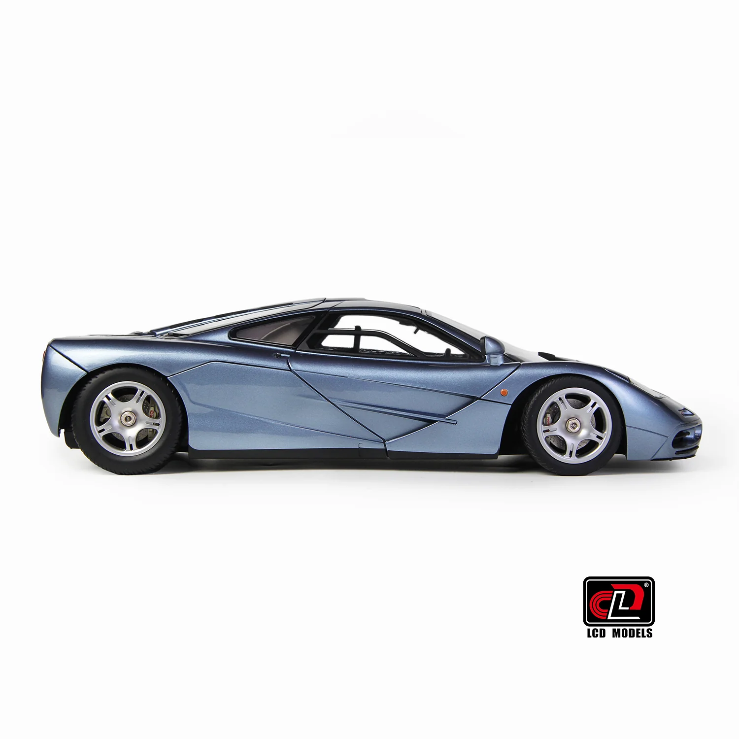 LCD 1993 Mclaren F1 XP5 Frozen Blue Metallic 1:18 - Image 4