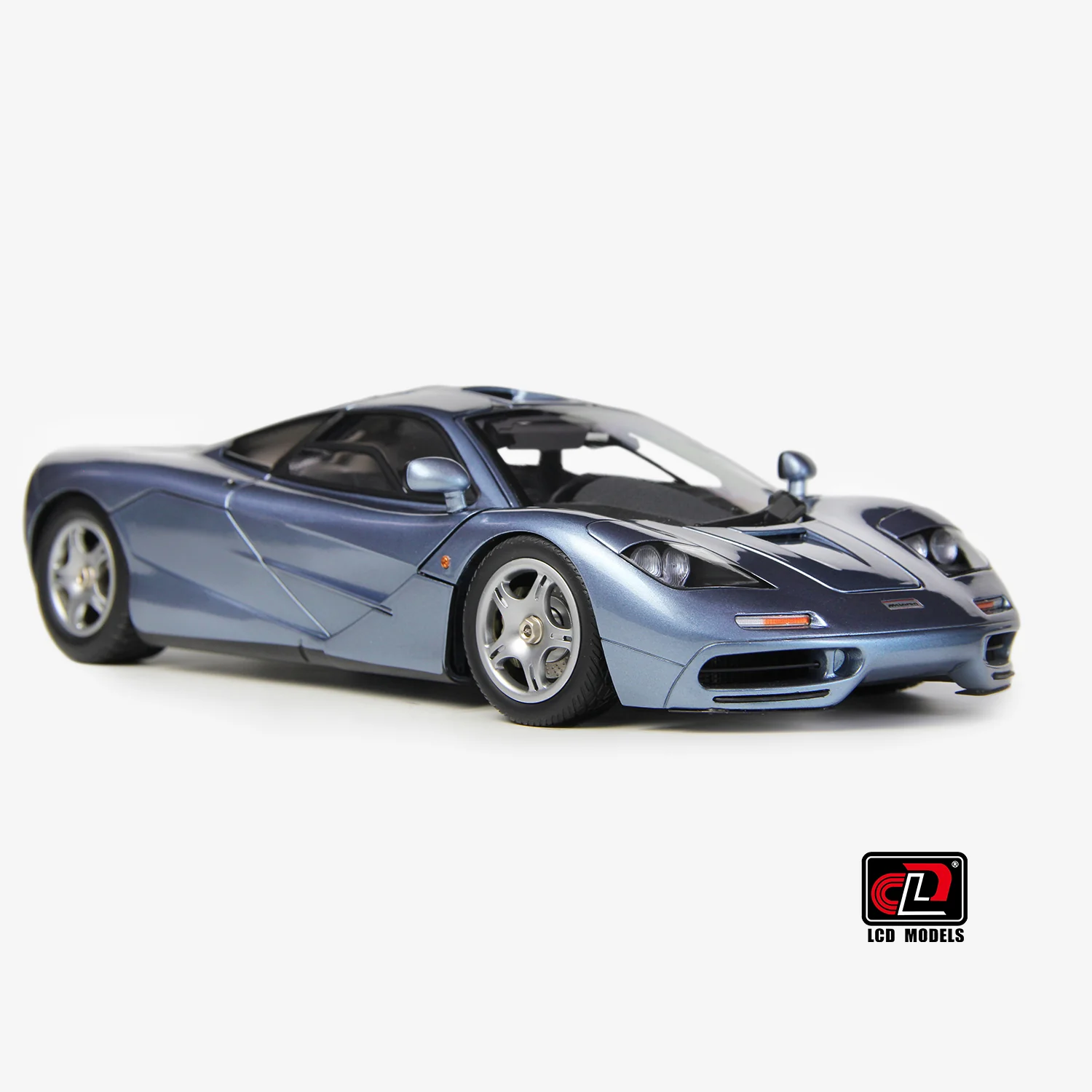 LCD 1993 Mclaren F1 XP5 Frozen Blue Metallic 1:18 - Image 9