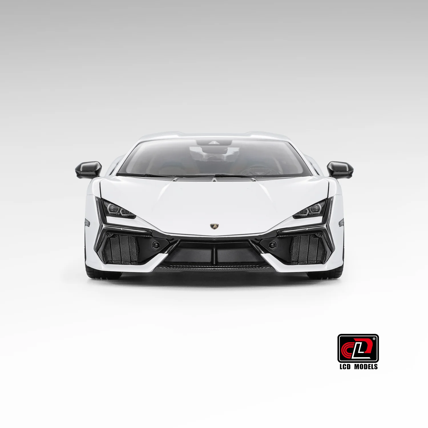 LCD 2024 Lamborghini Revuelto White 1:18 - Image 10