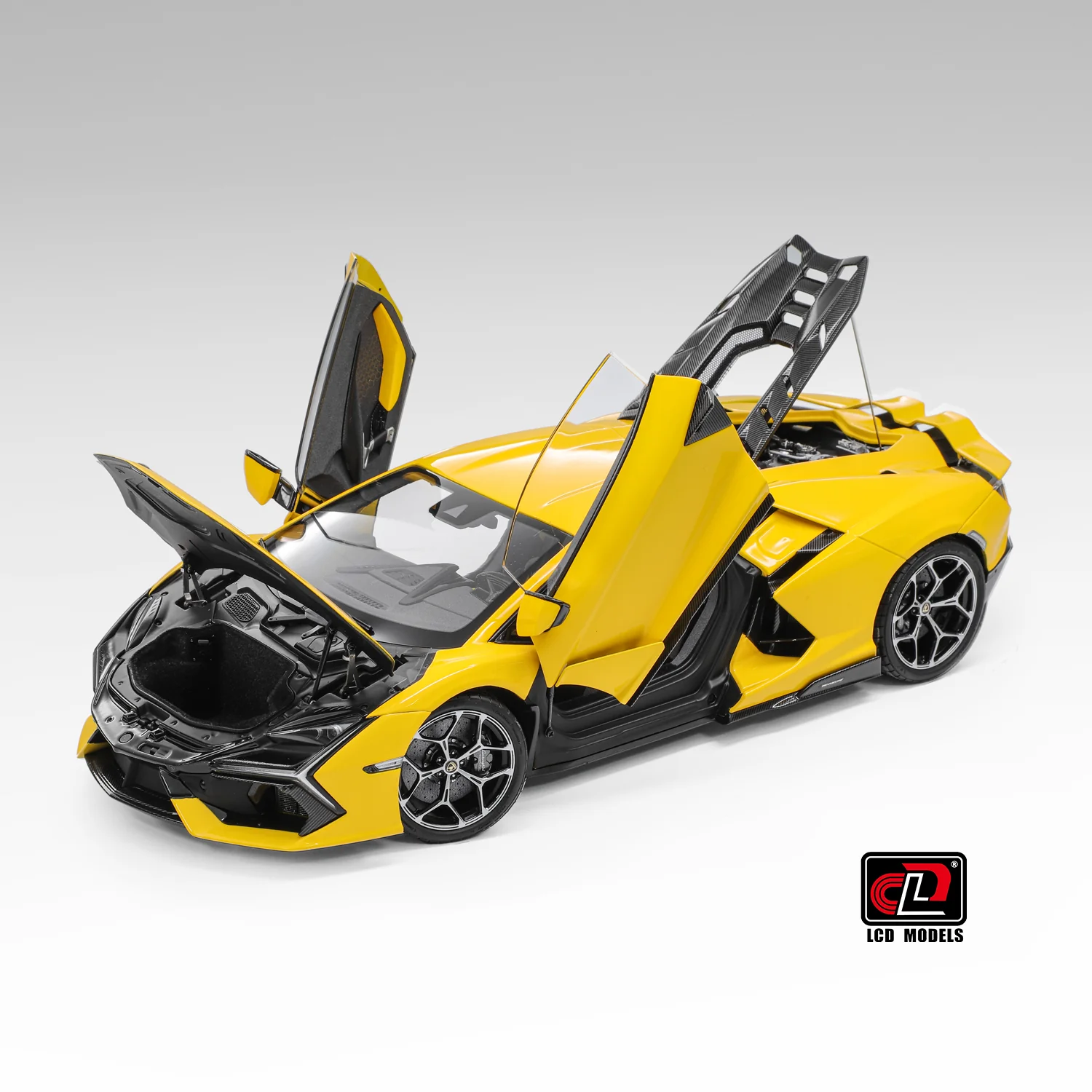 LCD 2024 Lamborghini Revuelto Yellow 1:18 - Image 2