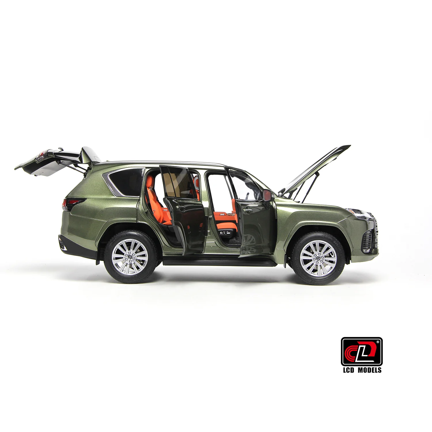 LCD 2024 Lexus LX600 Nori Green 1:18 - Image 9