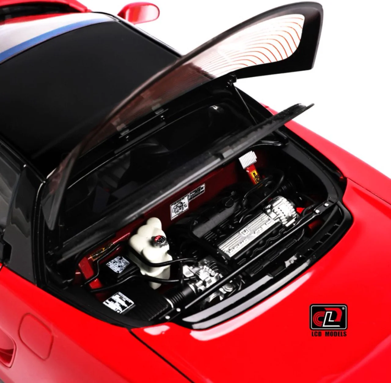 LCD Honda NSX MK1 (NA1) Red 1:18 - Image 13