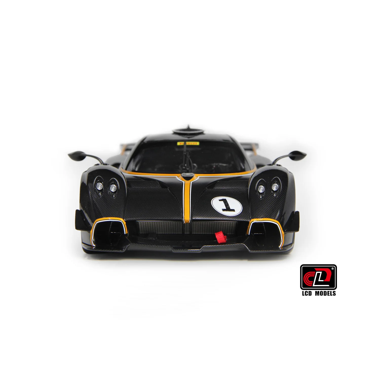 LCD Pagani Huayra R Pearl Black Carbon 1:18 - Image 7