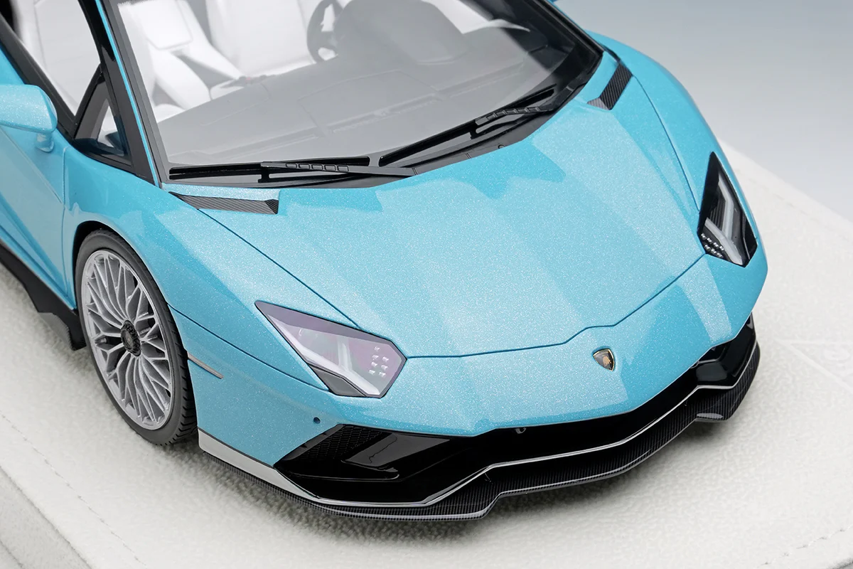 Make Up Co., Ltd / Eidolon 2022 Lamborghini Aventador LP780-4 Ultimate Tribute Miura Roadster WITH DISPLAY 1:18 - Image 4