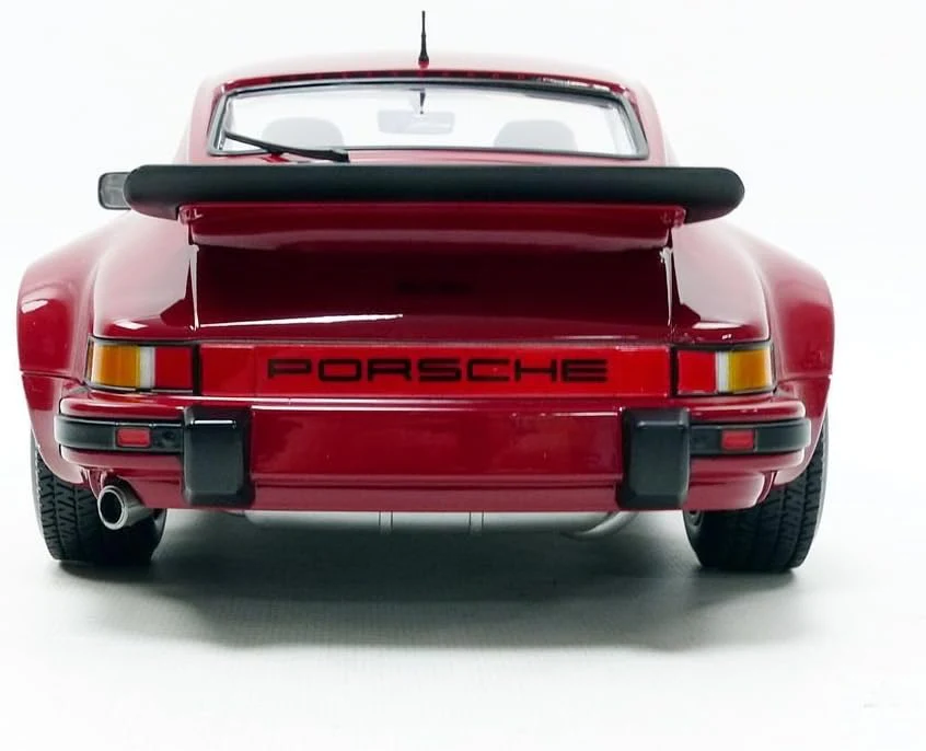 Minichamps 1977 Porsche 911 Turbo 930 Coupe Carmine Red 1:12 - Image 3