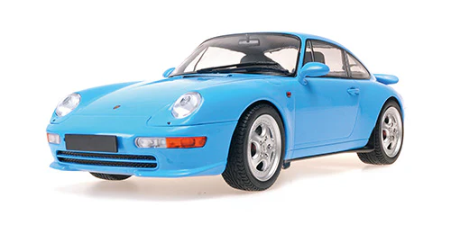 Minichamps 1994 Porsche 911 (993) Carrera RS Riviera Blue 1:18 - Image 4