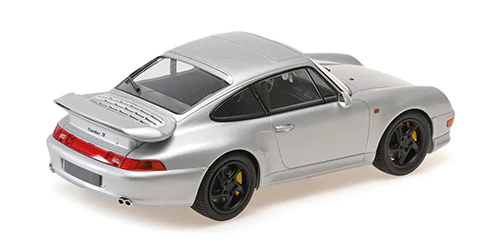 Minichamps 1997 Porsche 911 (993) Turbo S Silver 1:18 - Image 2
