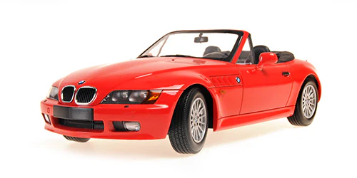 Minichamps 1997 BMW Z3 Roadster Red 1:18 - Image 4