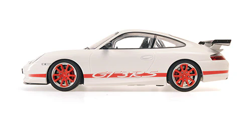 Minichamps 2002 Porsche 911 996 GT3 RS White w/ Red Deco 1:18 - Image 6