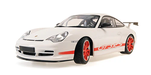 Minichamps 2002 Porsche 911 996 GT3 RS White w/ Red Deco 1:18 - Image 7
