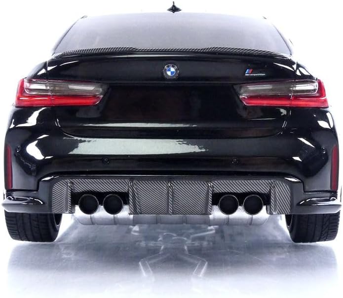 Minichamps 2020 BMW M3 Competition (G80) Black Metallic 1:18 - Image 4