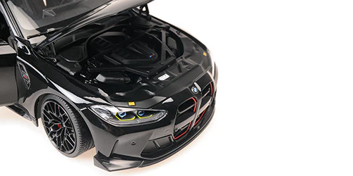 Minichamps 2023 BMW M3 CS (G80) Black Metallic 1:18 - Image 5