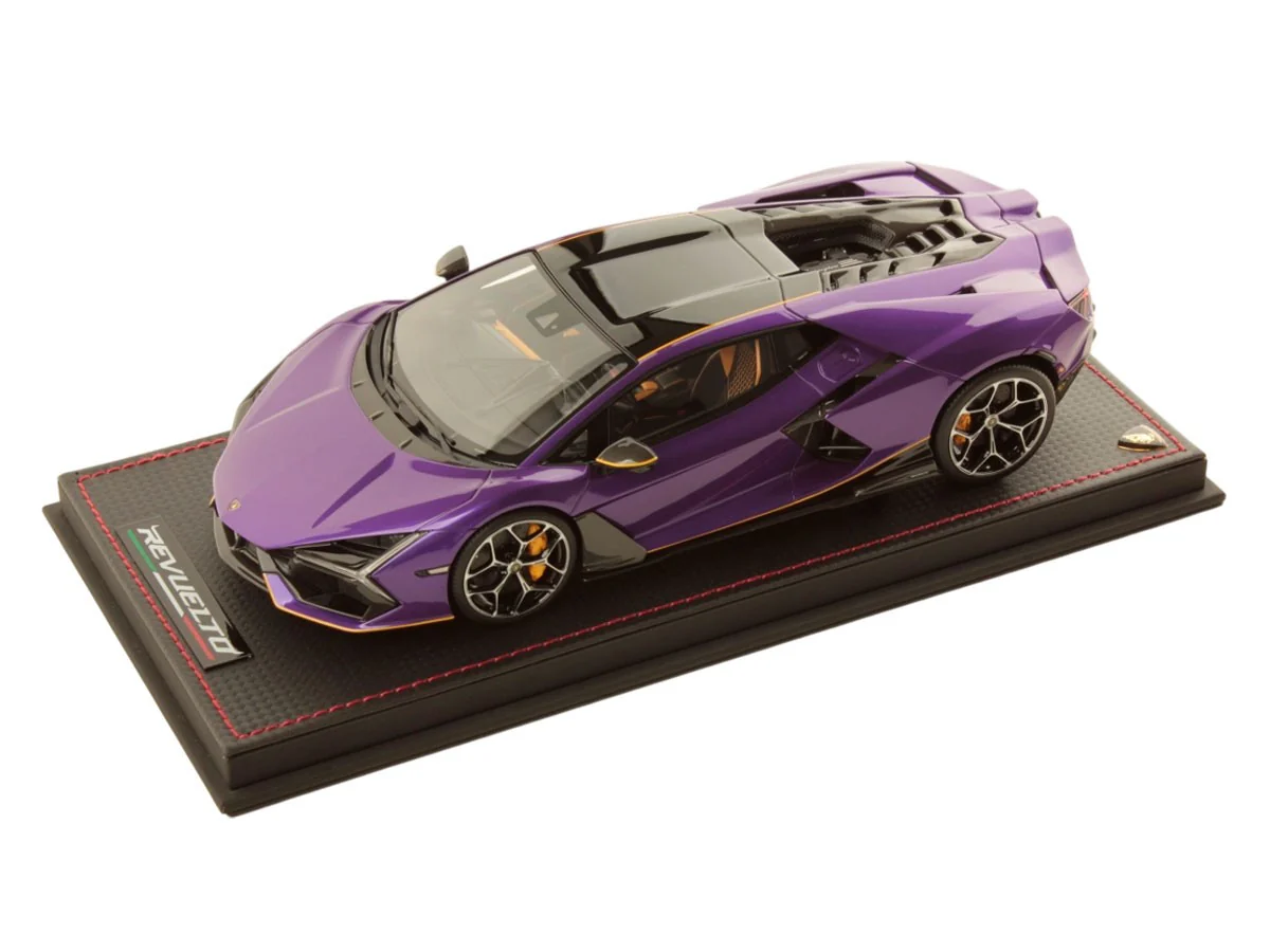 MR Models 2024 Lamborghini Revuelto Viola Pasifae (Purple) 1:18