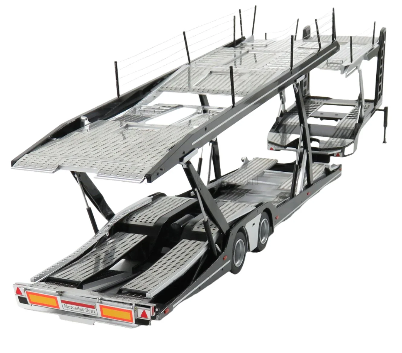 NZG Trailer for Actros 2 1863 Gigaspace 2018 Truck Car Transporter 1:18 - Image 3