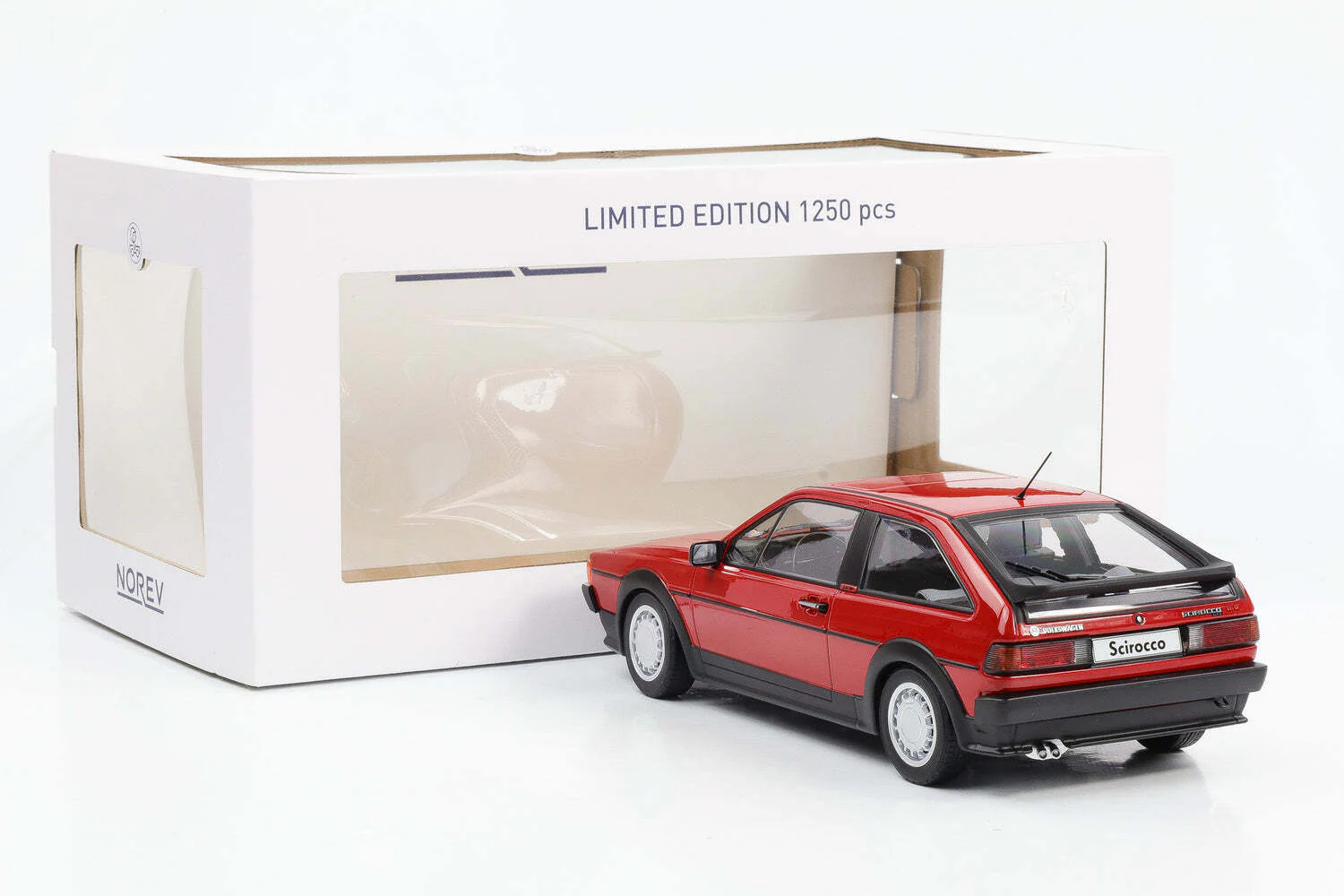 Norev 1988 Volkswagen Scirocco 2 GTX 16V Red 1:18 LIMITED - Image 7