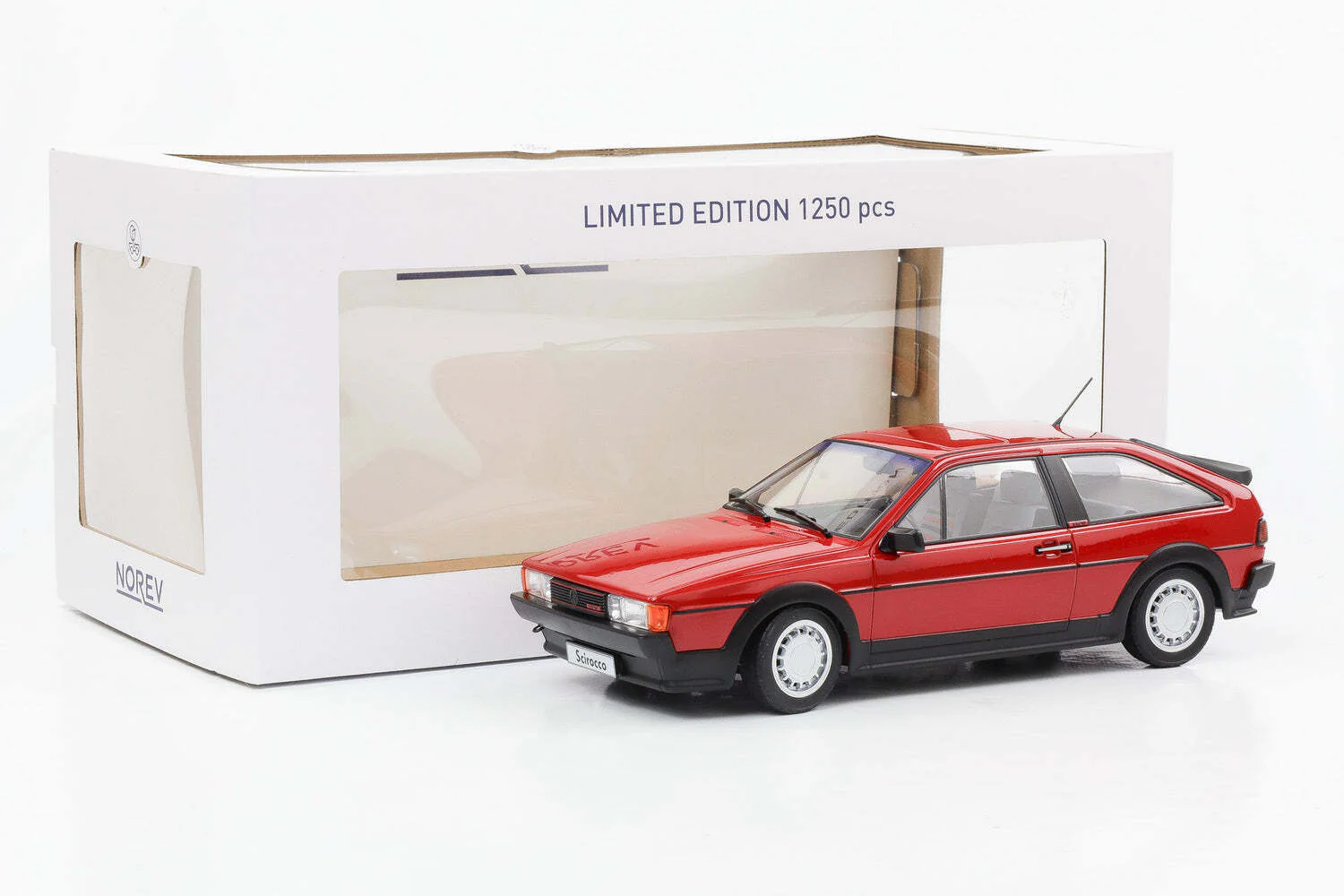 Norev 1988 Volkswagen Scirocco 2 GTX 16V Red 1:18 LIMITED - Image 8