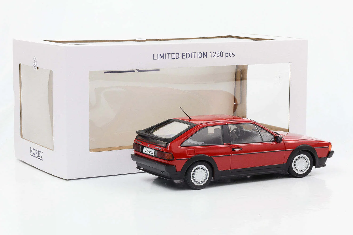 Norev 1988 Volkswagen Scirocco 2 GTX 16V Red 1:18 LIMITED - Image 9