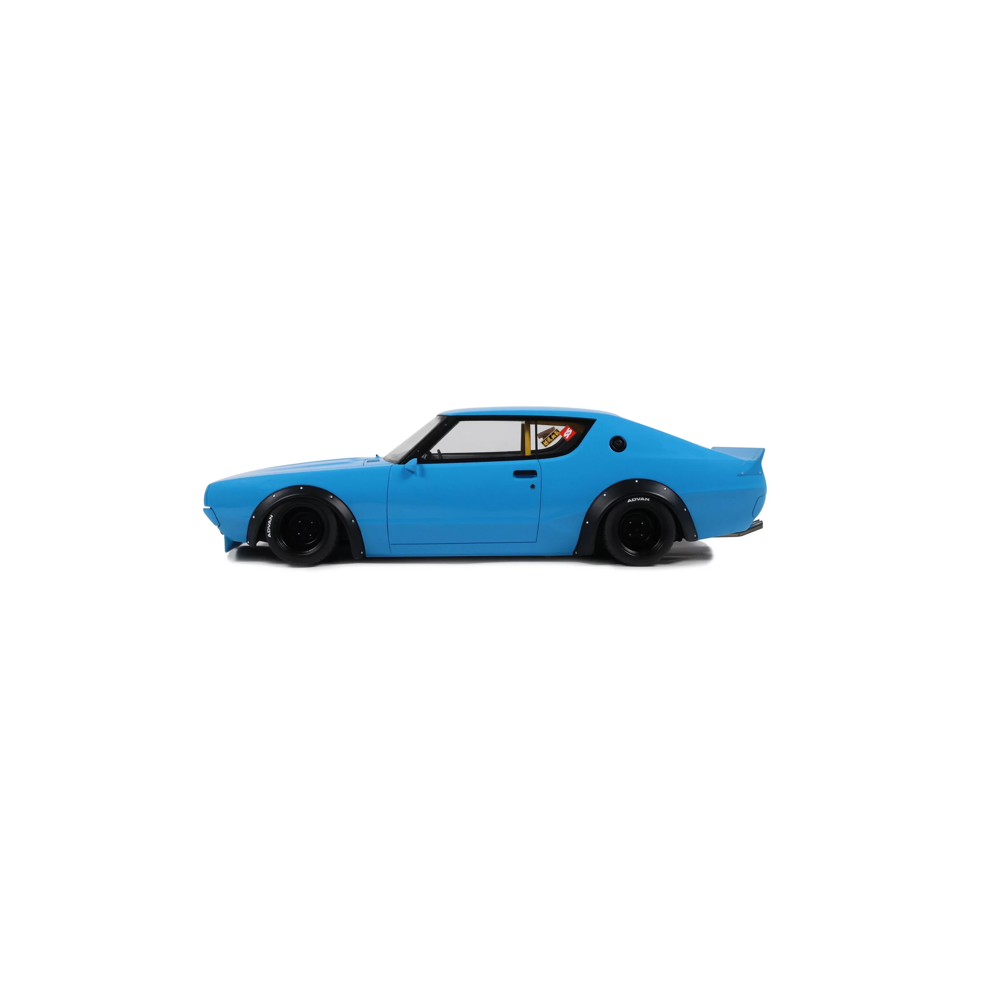 Otto 1971 Nissan Skyline 2000 GT-R (KPGC10) 2024 LB-Works Blue 1:18 - Image 3