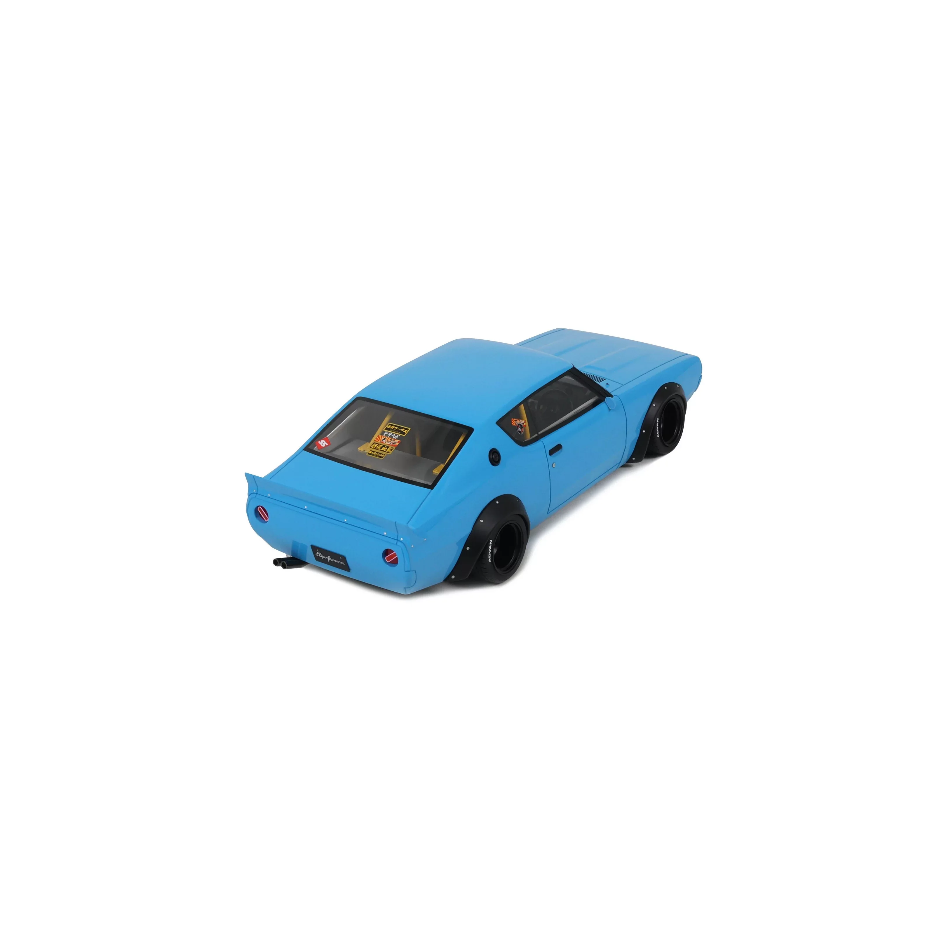 Otto 1971 Nissan Skyline 2000 GT-R (KPGC10) 2024 LB-Works Blue 1:18 - Image 7