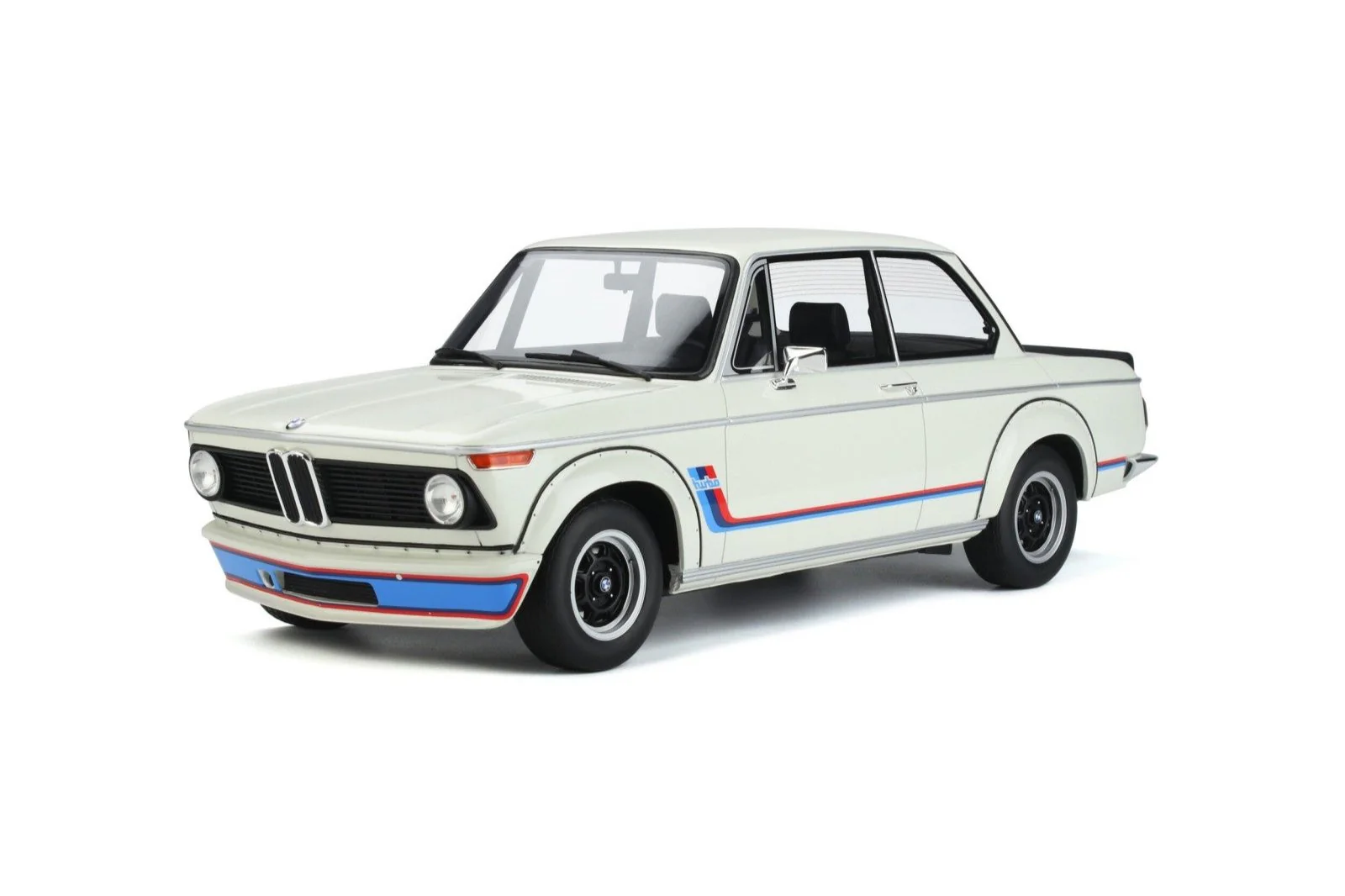 Otto 1973 BMW 2002 Turbo Chamonix White 1:12 - Image 5