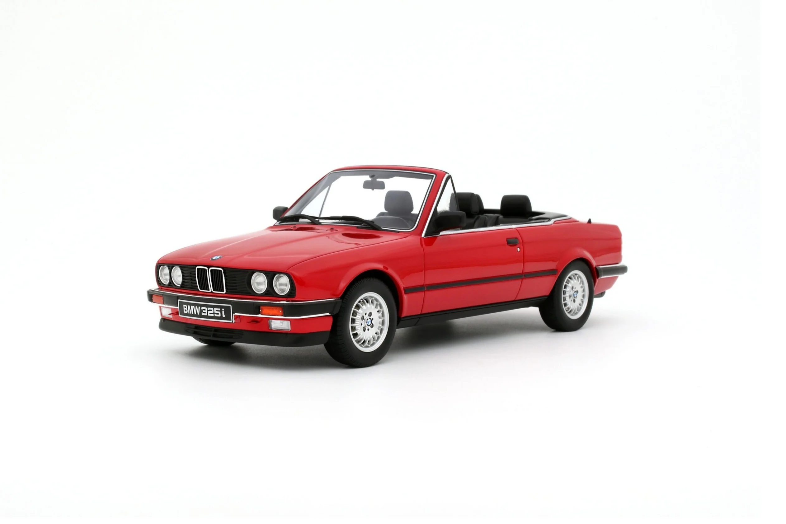 Otto 1986 BMW E30 325i Convertible Bright Red 1:18 - Image 4