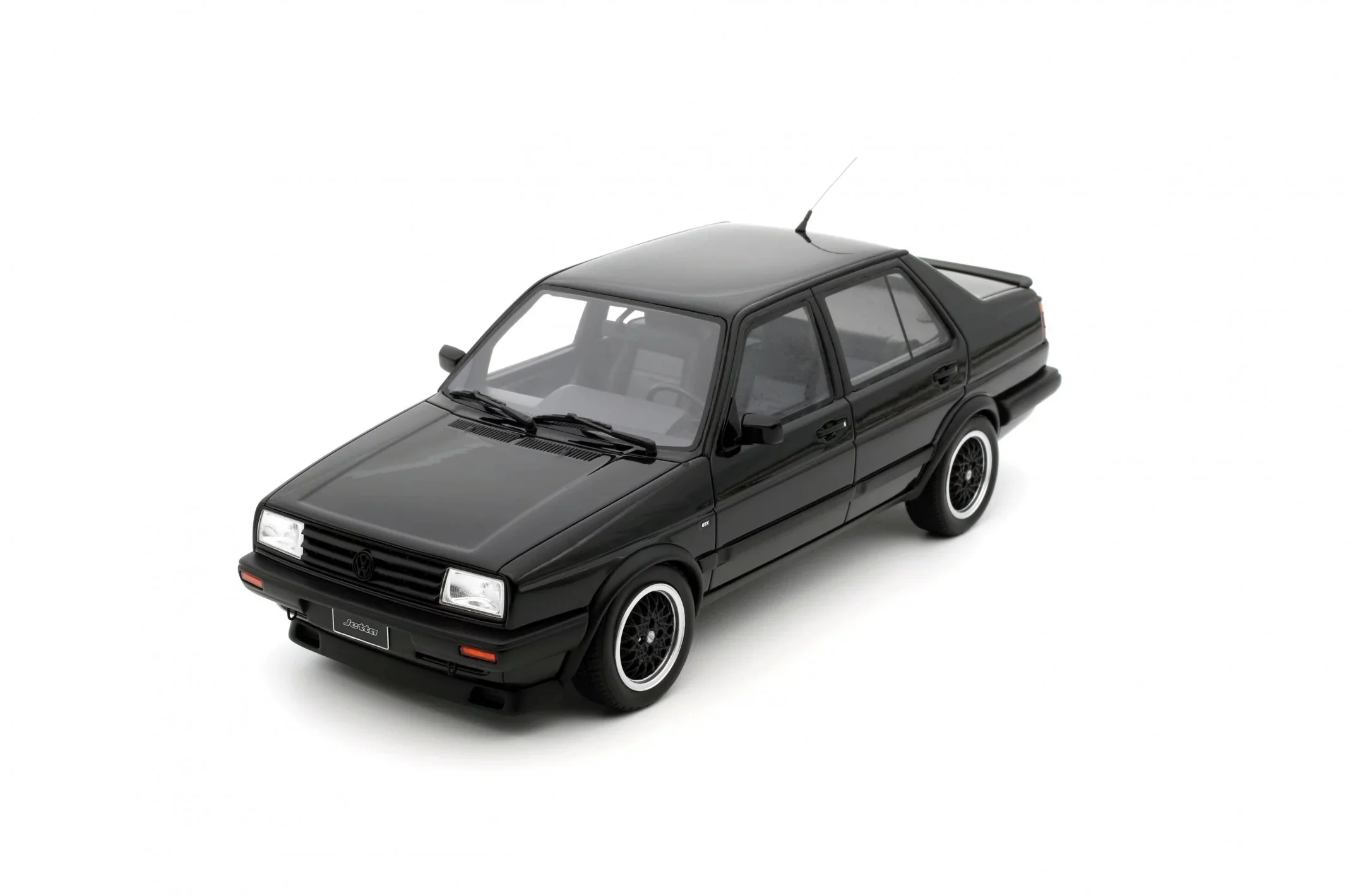 Otto 1987 VW Jetta MK2 Black 1:18 LIMITED, RESIN - Image 4
