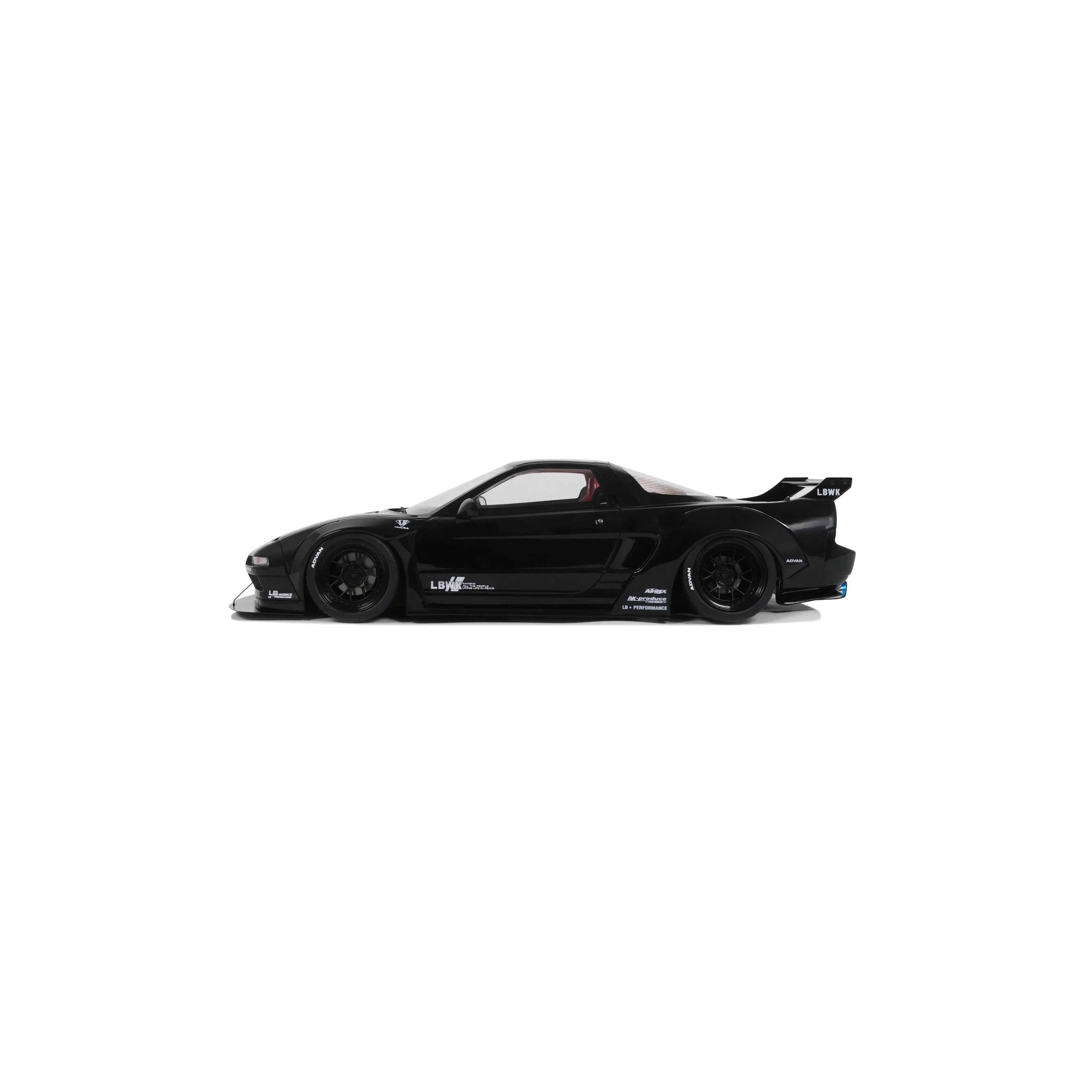 Otto 1991 Honda NSX NA1 LB-Works (Liberty Walk) 2020 Black 1:18 - Image 3