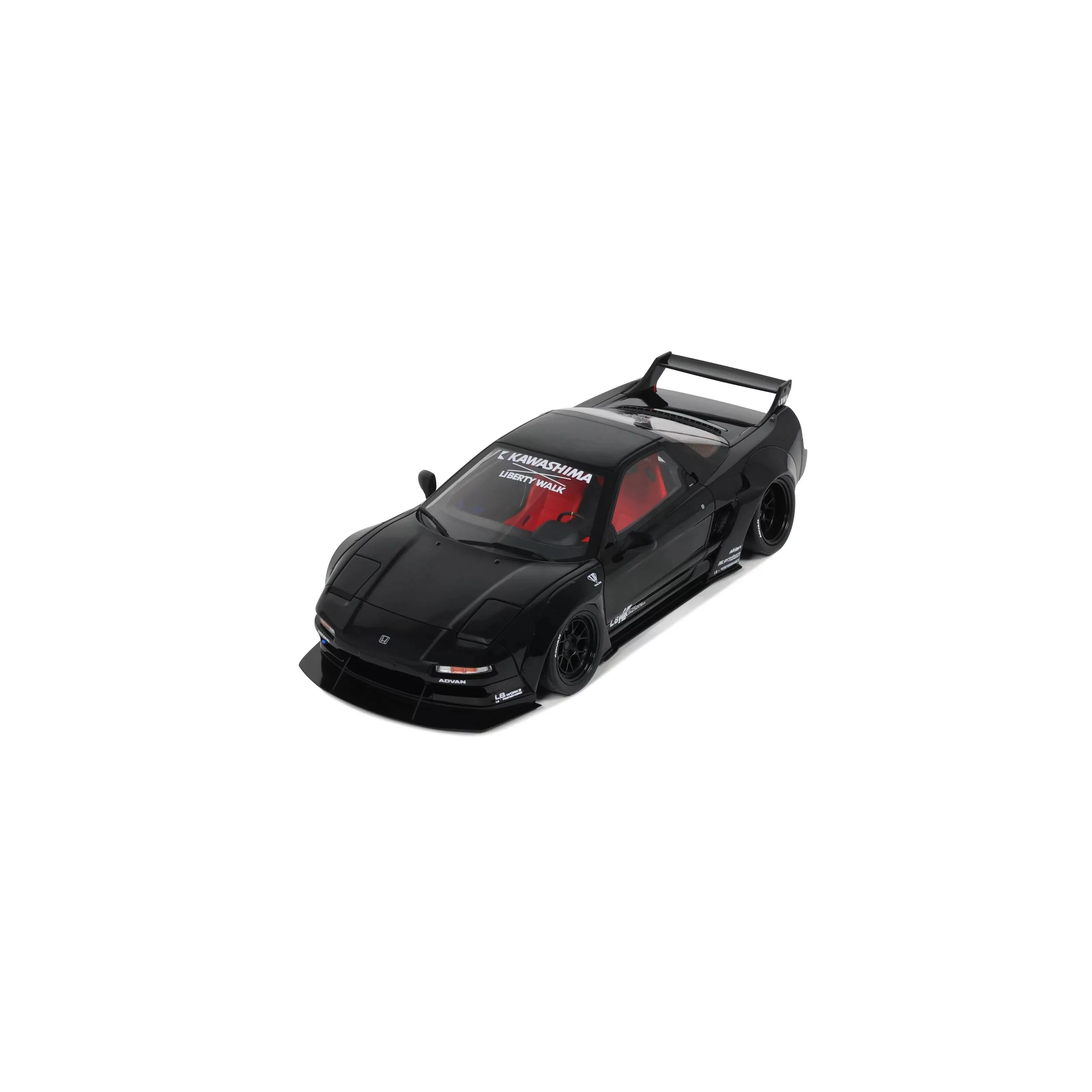 Otto 1991 Honda NSX NA1 LB-Works (Liberty Walk) 2020 Black 1:18 - Image 6