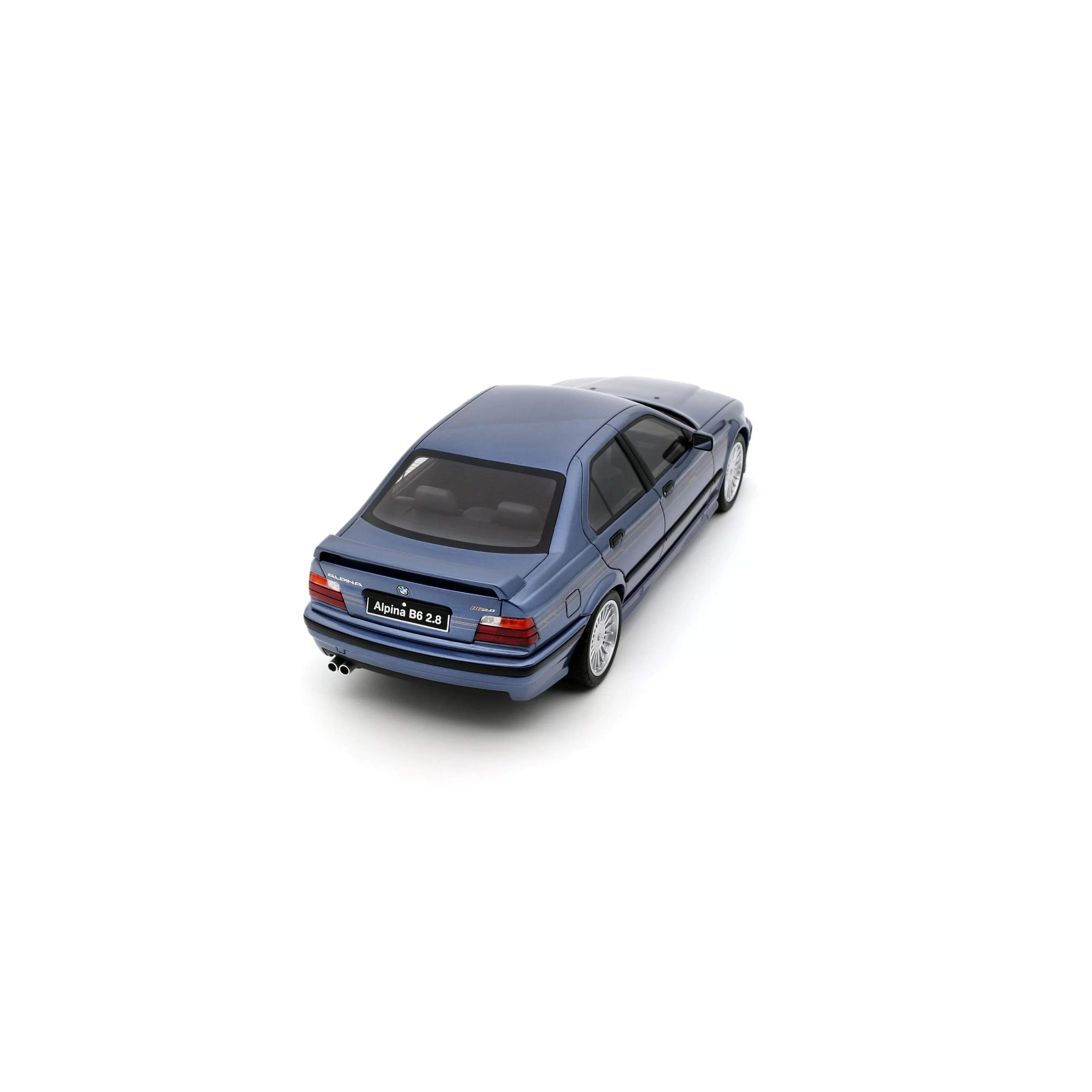 Otto 1992 BMW Alpina B6 2.8 (E36) Alpina Blue Metallic 1:18 - Image 10