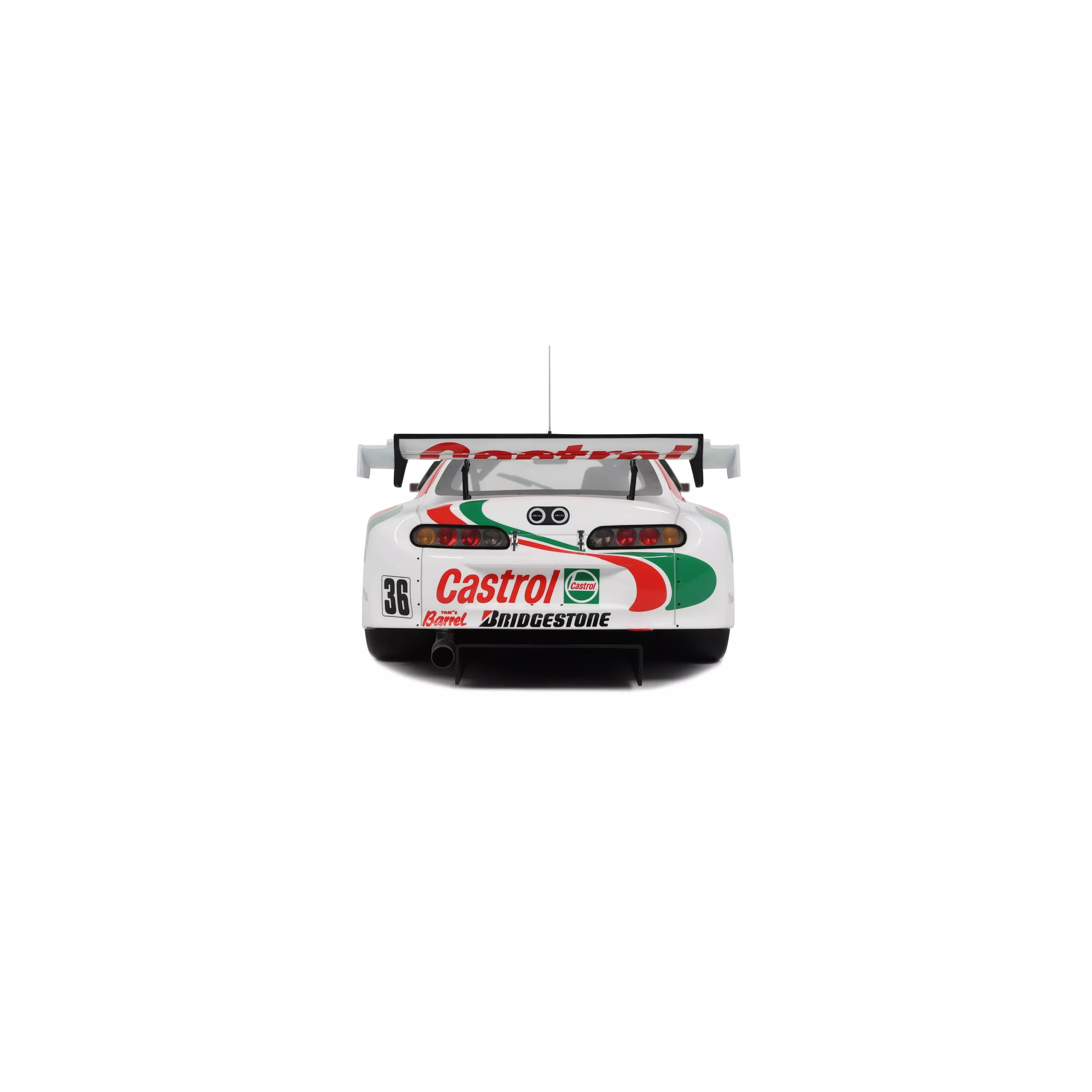 Otto 1997 Toyota Supra Racing GT500 (A80) JGTC No 36 White 1:18 - Image 5