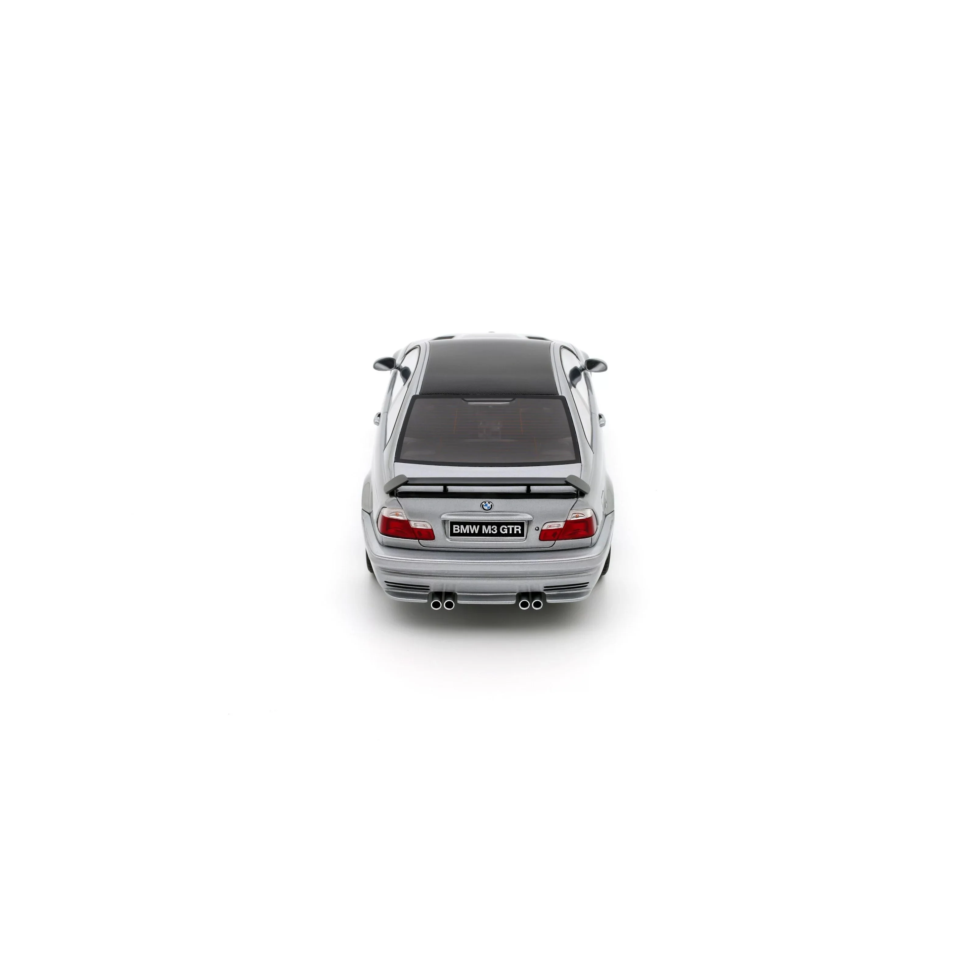 Otto 2001 BMW E46 M3 GTR Street Titan Silver Metallic 354 1:18 - Image 14