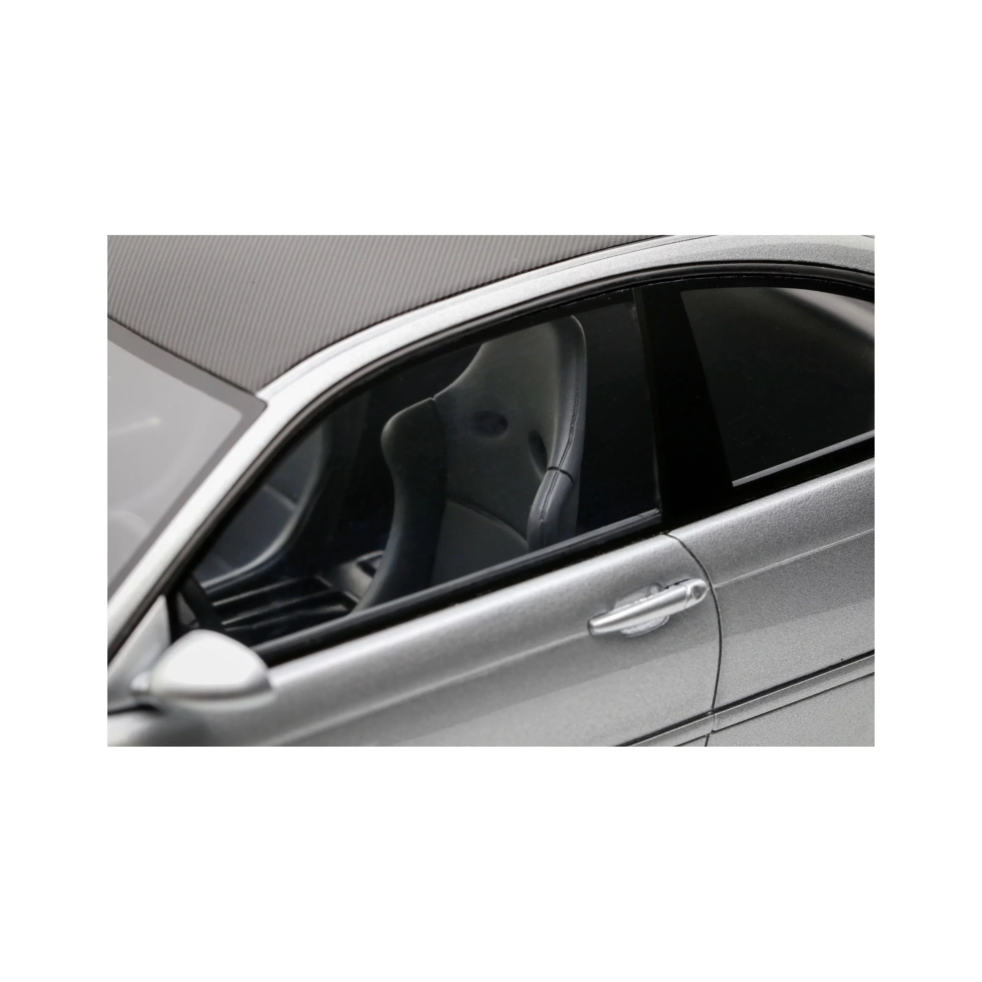 Otto 2001 BMW E46 M3 GTR Street Titan Silver Metallic 354 1:18 - Image 6
