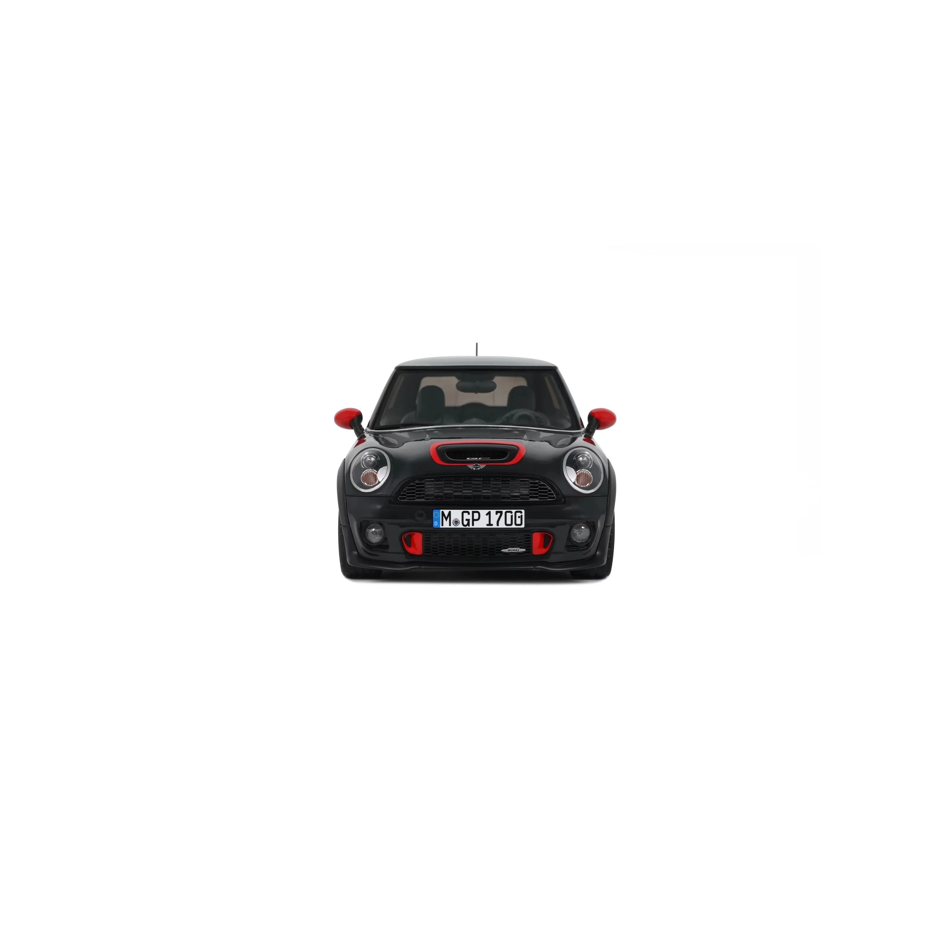 Otto 2012 Mini Cooper JCW GP2 R56 John Cooper Works Thunder Grey Metallic 1:18 - Image 7
