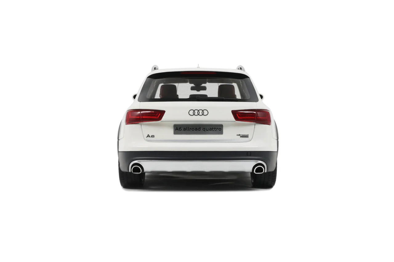 Otto 2015 Audi A6 (C7) Allroad Quattro Avant Ibis White 1:18 - Image 5