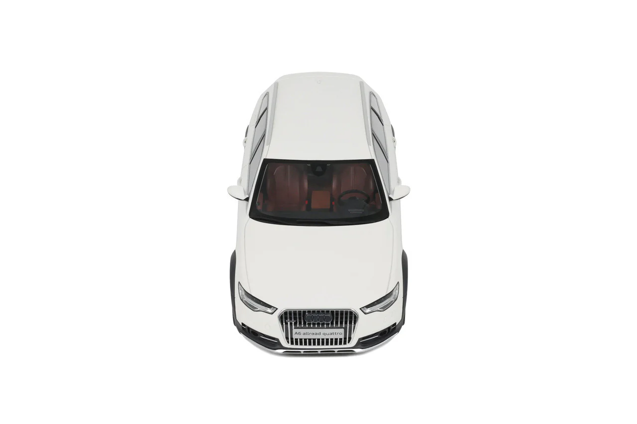 Otto 2015 Audi A6 (C7) Allroad Quattro Avant Ibis White 1:18 - Image 6