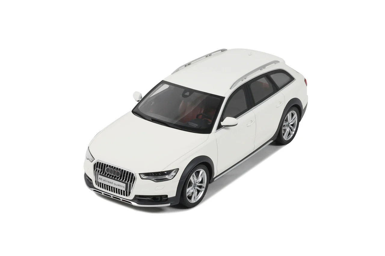 Otto 2015 Audi A6 (C7) Allroad Quattro Avant Ibis White 1:18 - Image 8
