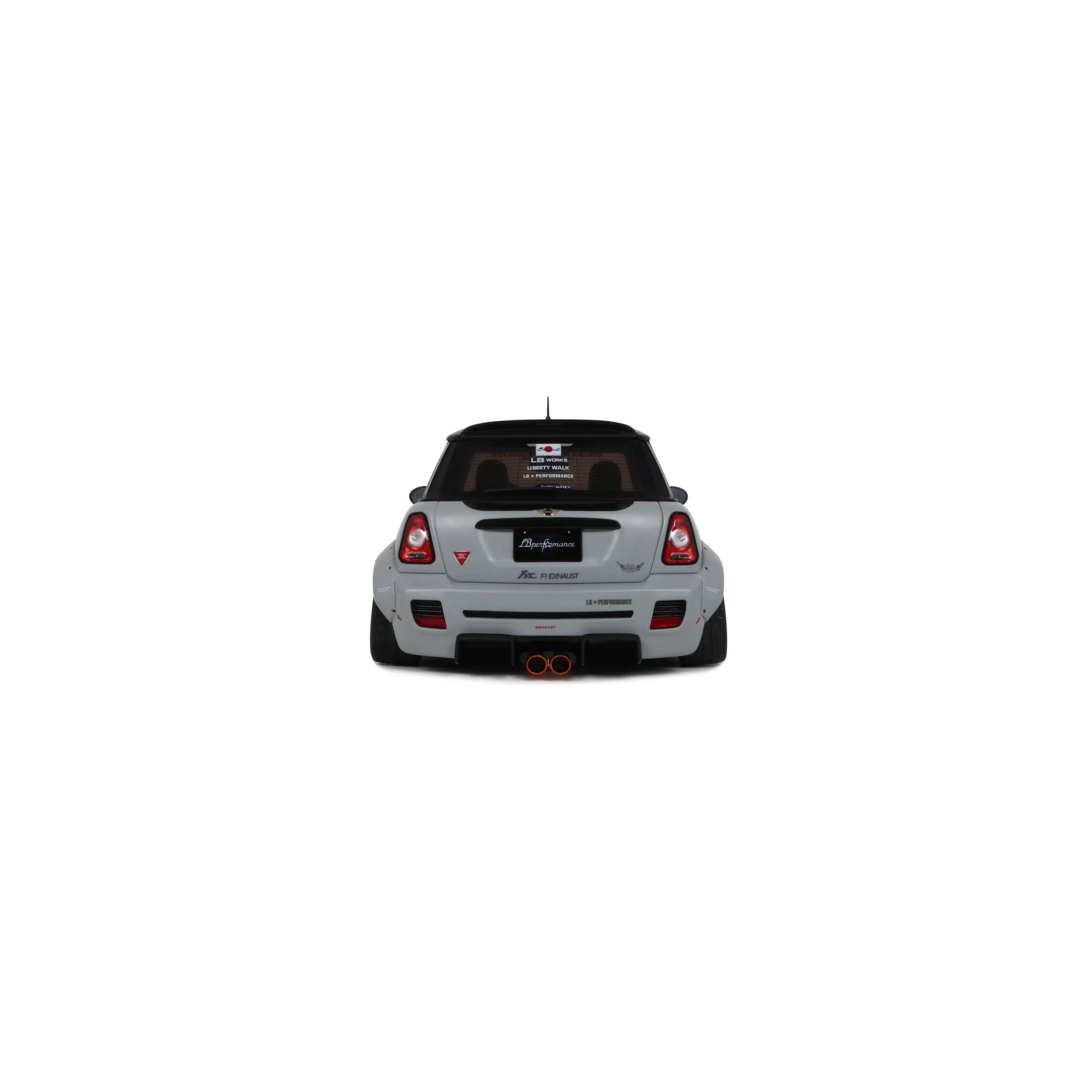 Otto 2015 Mini Cooper R56 LB Works LB Nation Grey 1:18 - Image 5