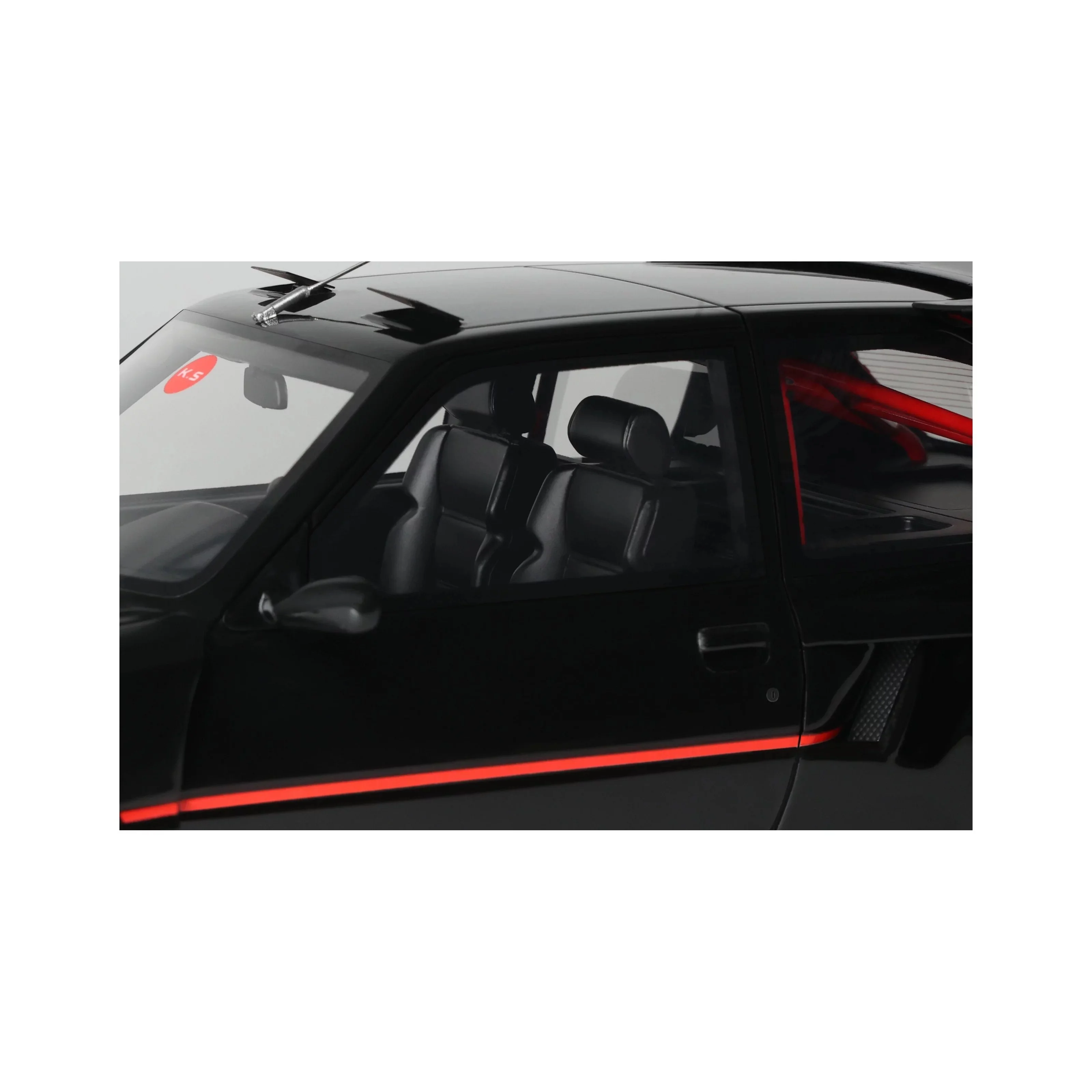 Otto 2018 Peugeot 205 Khyzyl Saleem Black 1:18 - Image 11