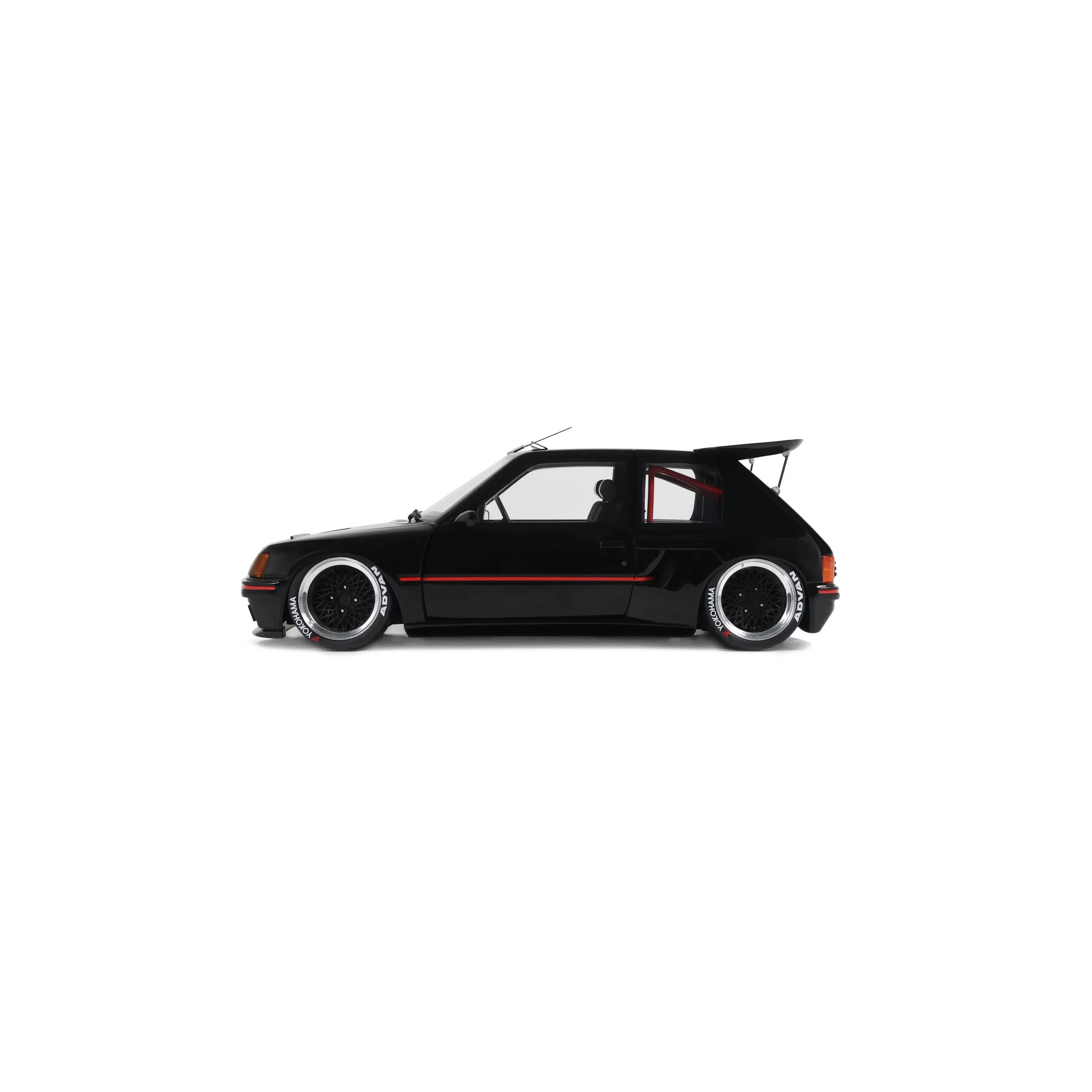 Otto 2018 Peugeot 205 Khyzyl Saleem Black 1:18 - Image 3