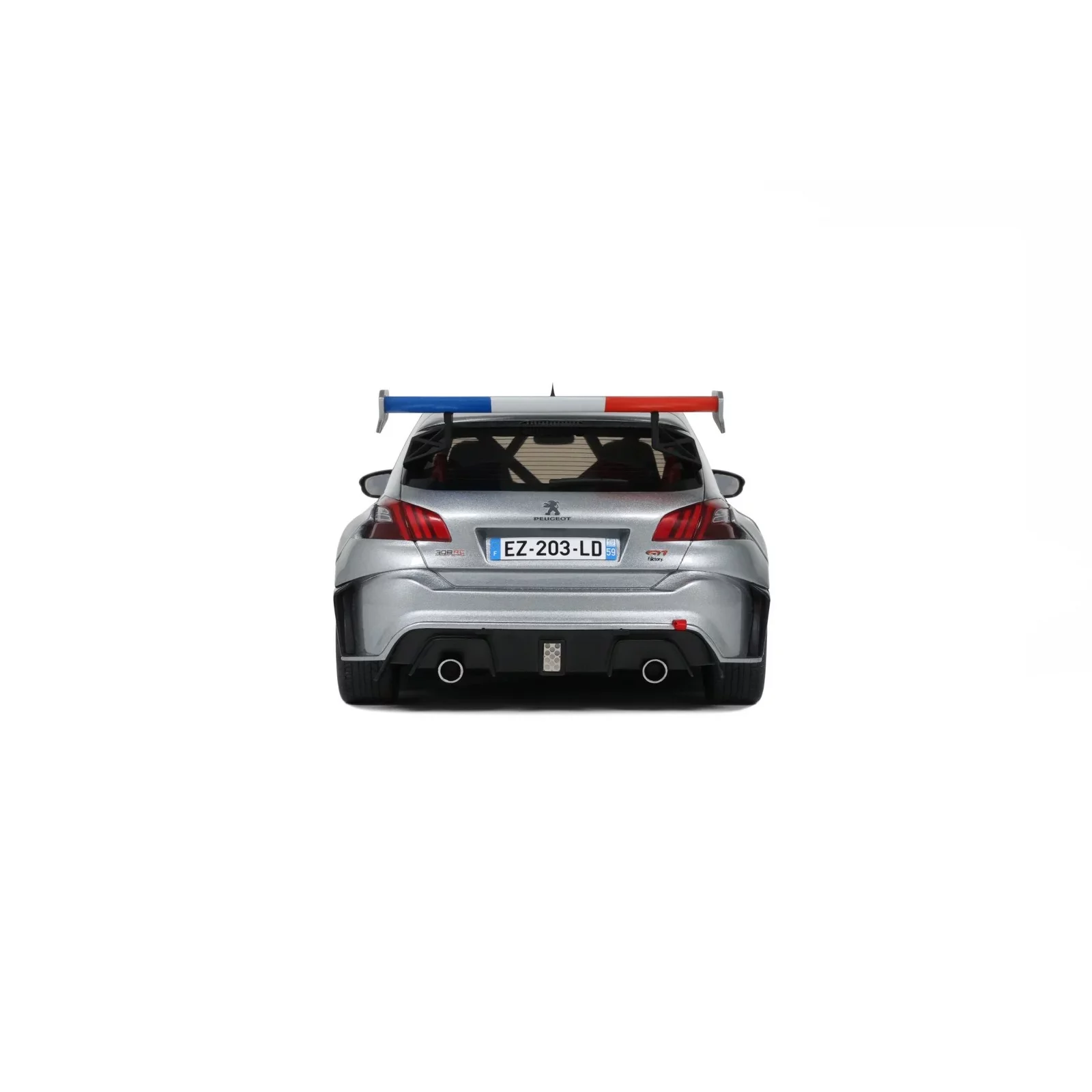Otto 2020 Peugeot 308 RC by ByFactory Artense Grey 1:18 - Image 8
