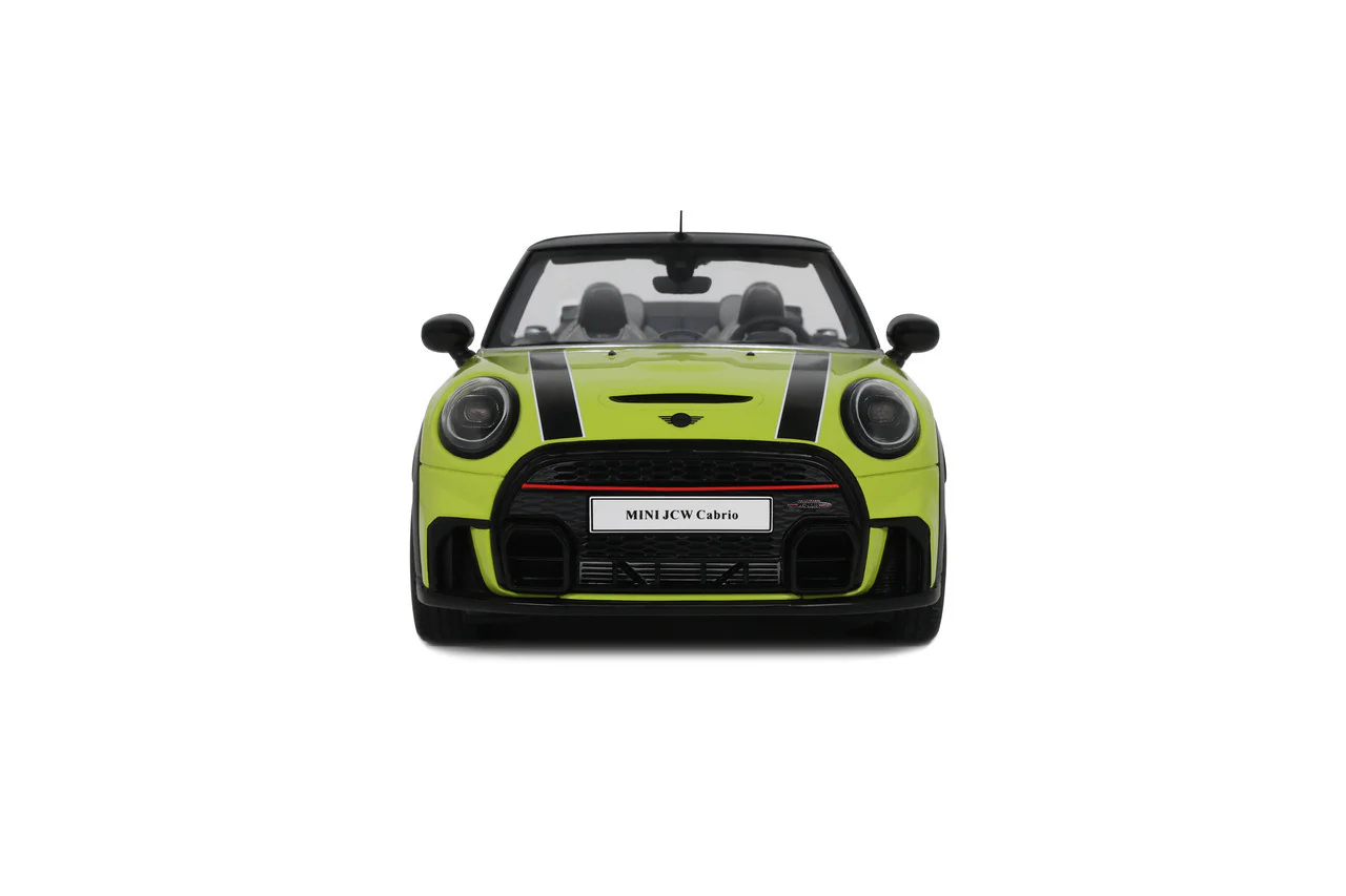 Otto 2021 Mini Cooper Cabrio F57 JCW John Cooper Works Zesty Yellow C5H 1:18 - Image 4
