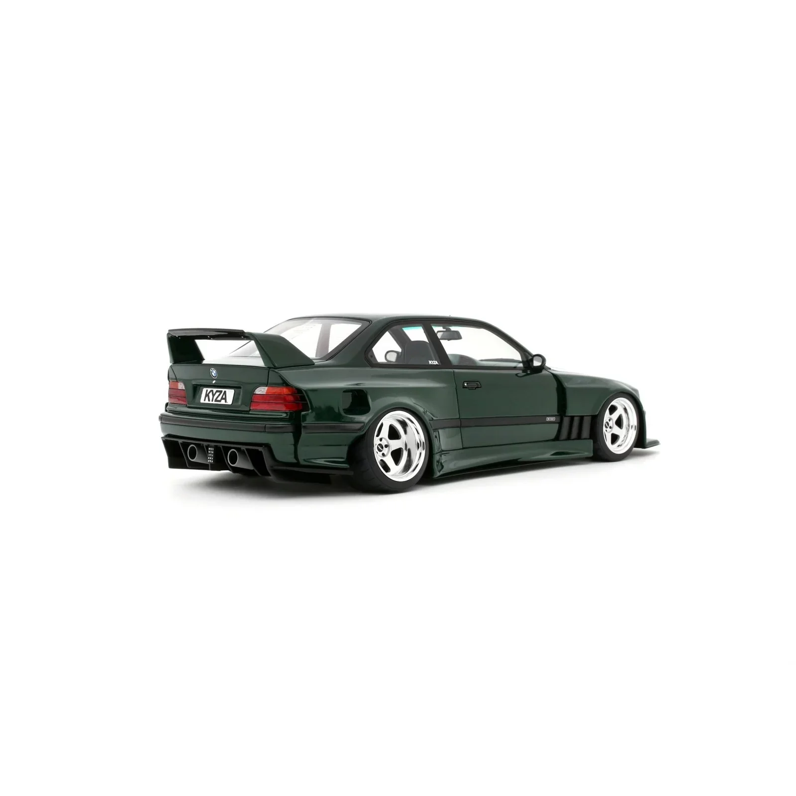 Otto 2022 BMW E36 M3 Khyzyl Saleem British Racing Green 1:18 - Image 2