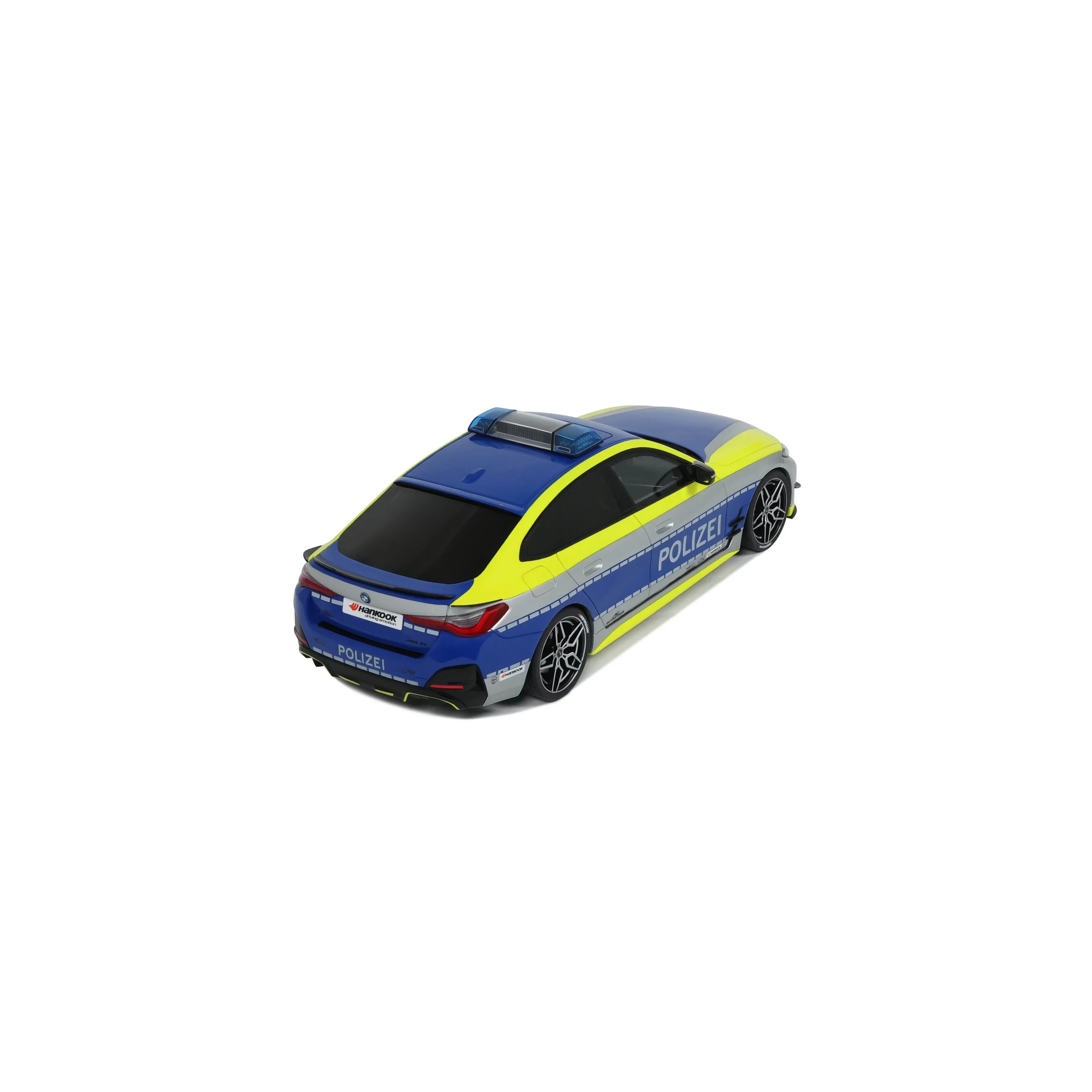 Otto 2022 BMW M4 (G82) AC Schnitzer ACS4 Polizei Blue Silver 1:18 - Image 7